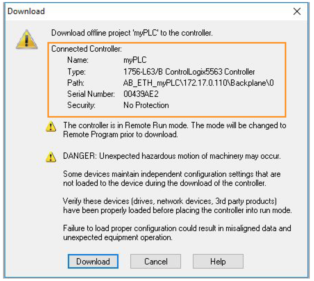 How to Create a PLC Backup for a ControlLogix Controller