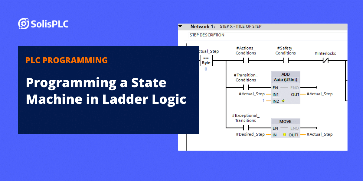Programming a State Machine in Ladder Logic