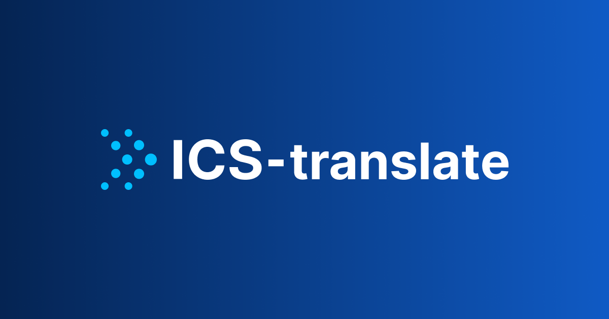 Translation Agency UK 100+ Languages ICStranslate