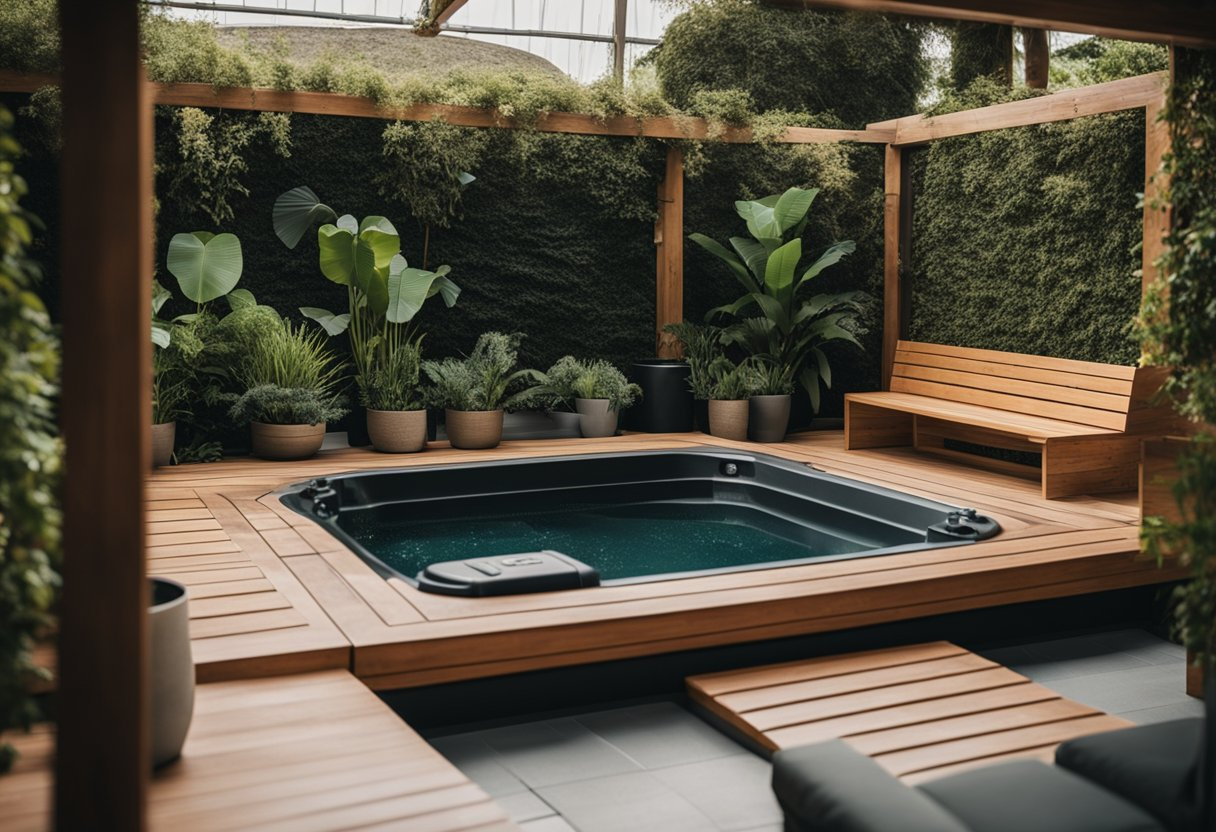 Hot Tub Enclosures and Covers