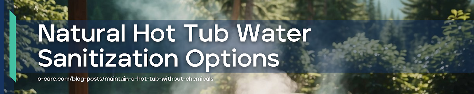 Natural Hot Tub Water Sanitization Options