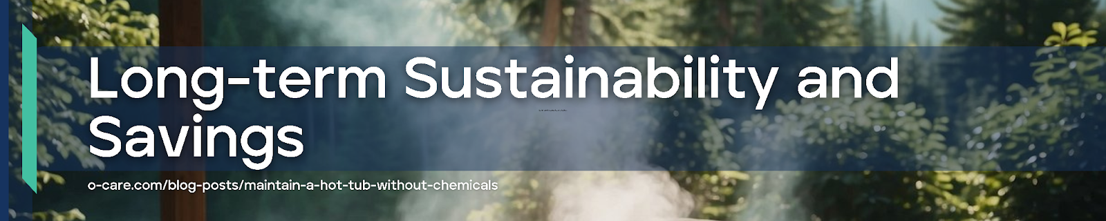 Long-term Sustainability and Savings