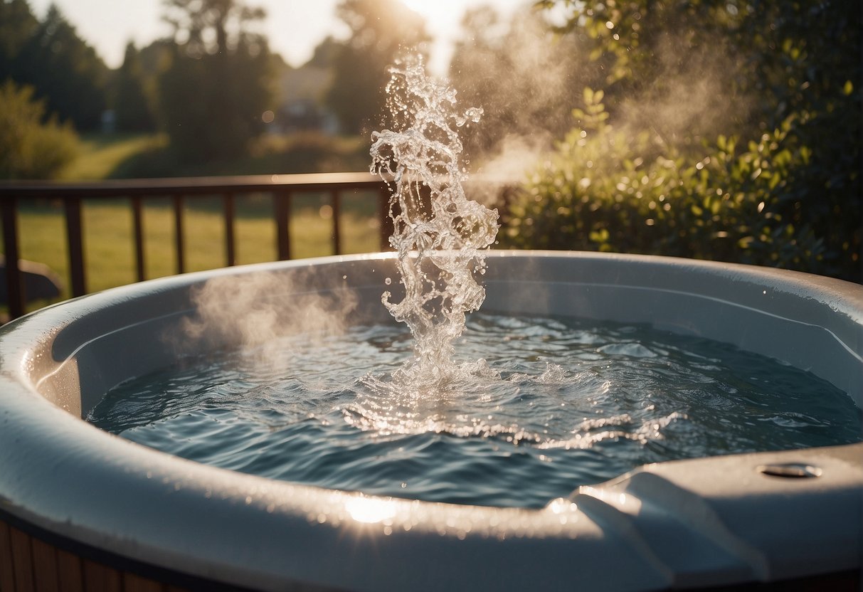 Hot Tub Chlorine Sanitizers