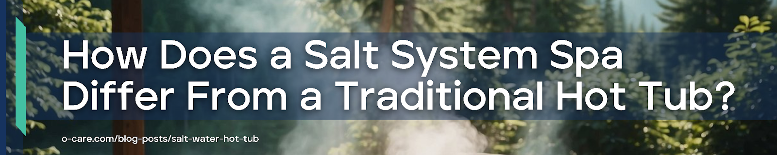 How Does a Salt System Spa Differ From a Traditional Hot Tub?