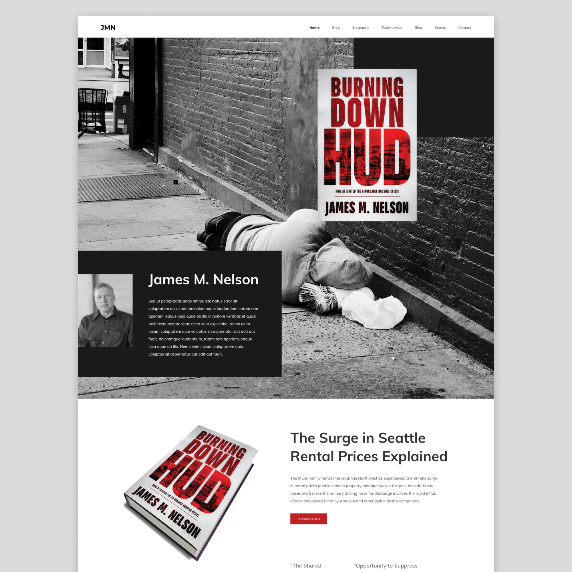 James Nelson book website