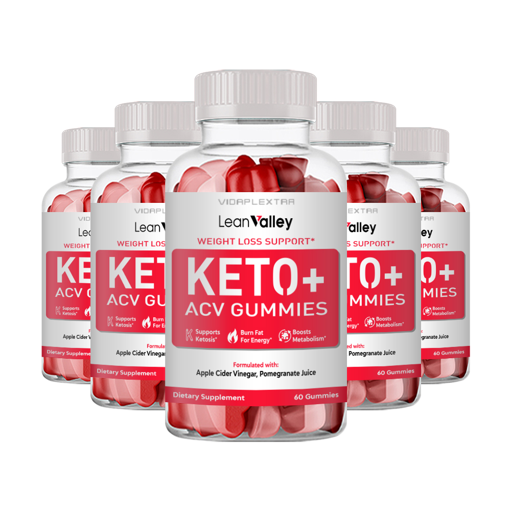 5 Pack) Lean Valley Keto - Lean Valley Keto Apple Cider Vinegar Gummies - Walmart.com