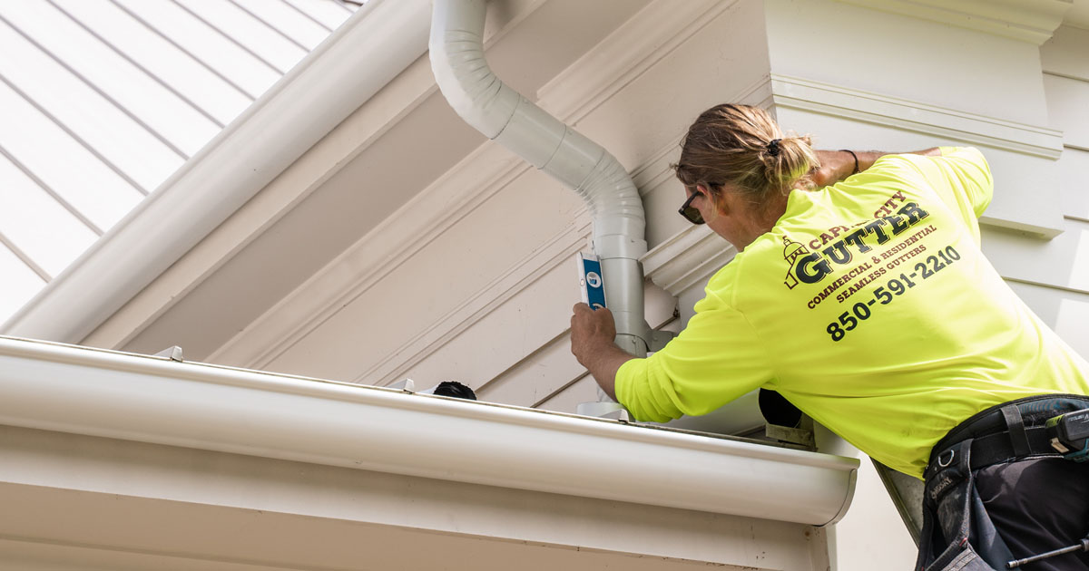 Downspouts Capital City Gutter Tallahassee, FL