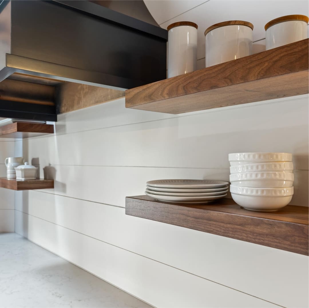 Fad or Fab Floating Shelves Custom Kitchen