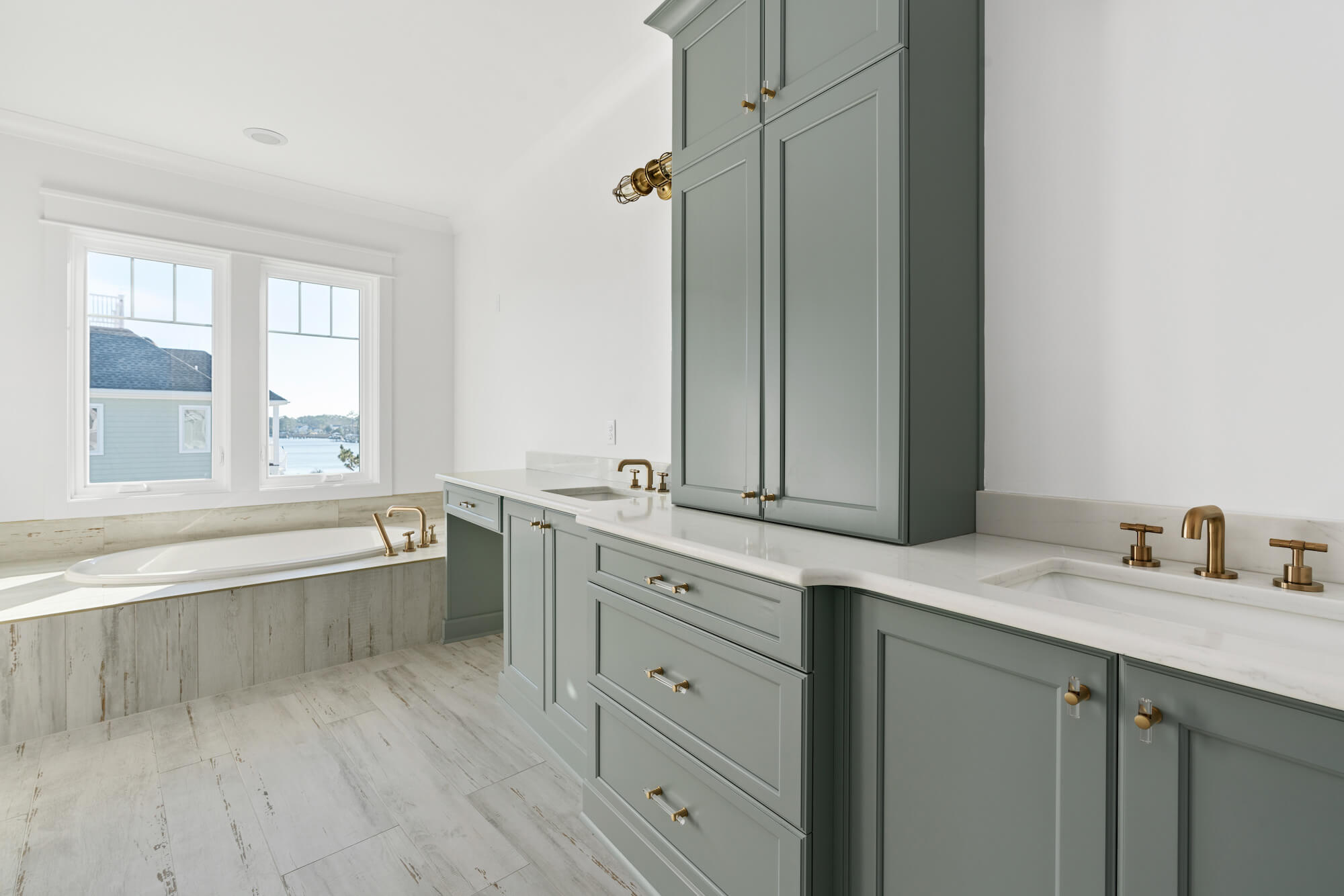 Maximize Master Bathroom Storage | Custom Cabinet Maker Near Me