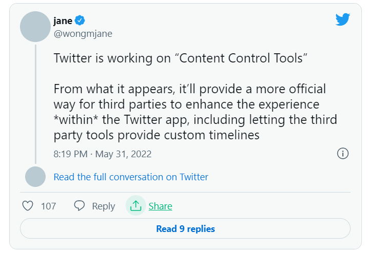 Pink Orange Media | Blog: Twitter experiments with new ways to enable ...