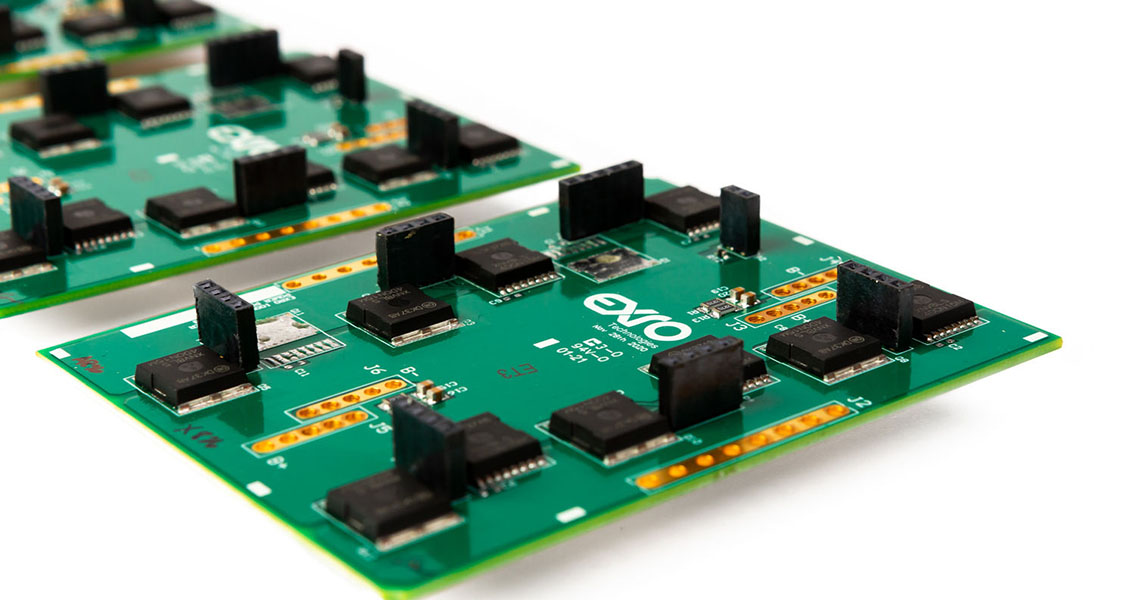 Hardware for Exro's Coil Driver technology.