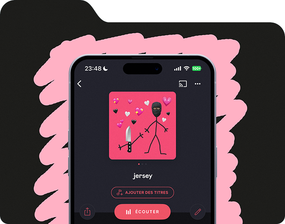 dossier présentant le projet de différentes covers de playlists