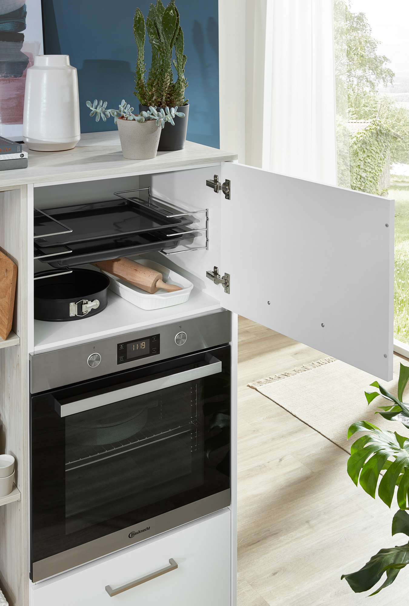 Baking tray holder from Kesseböhmer