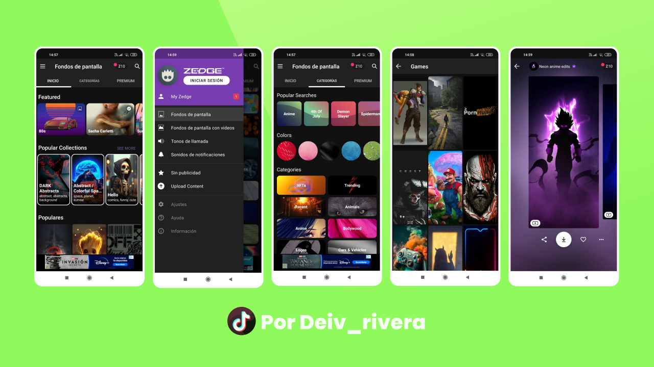 apps para FONDOS DE PANTALLA GRATIS