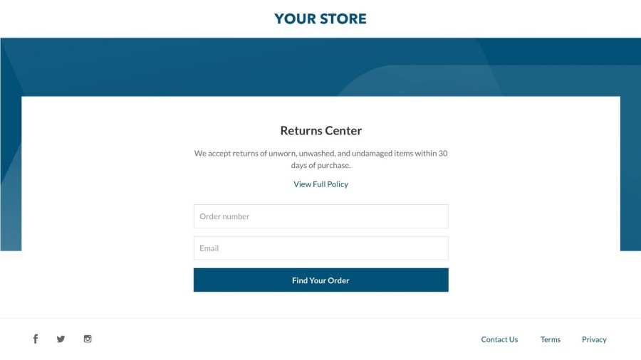 AfterShip Return Center