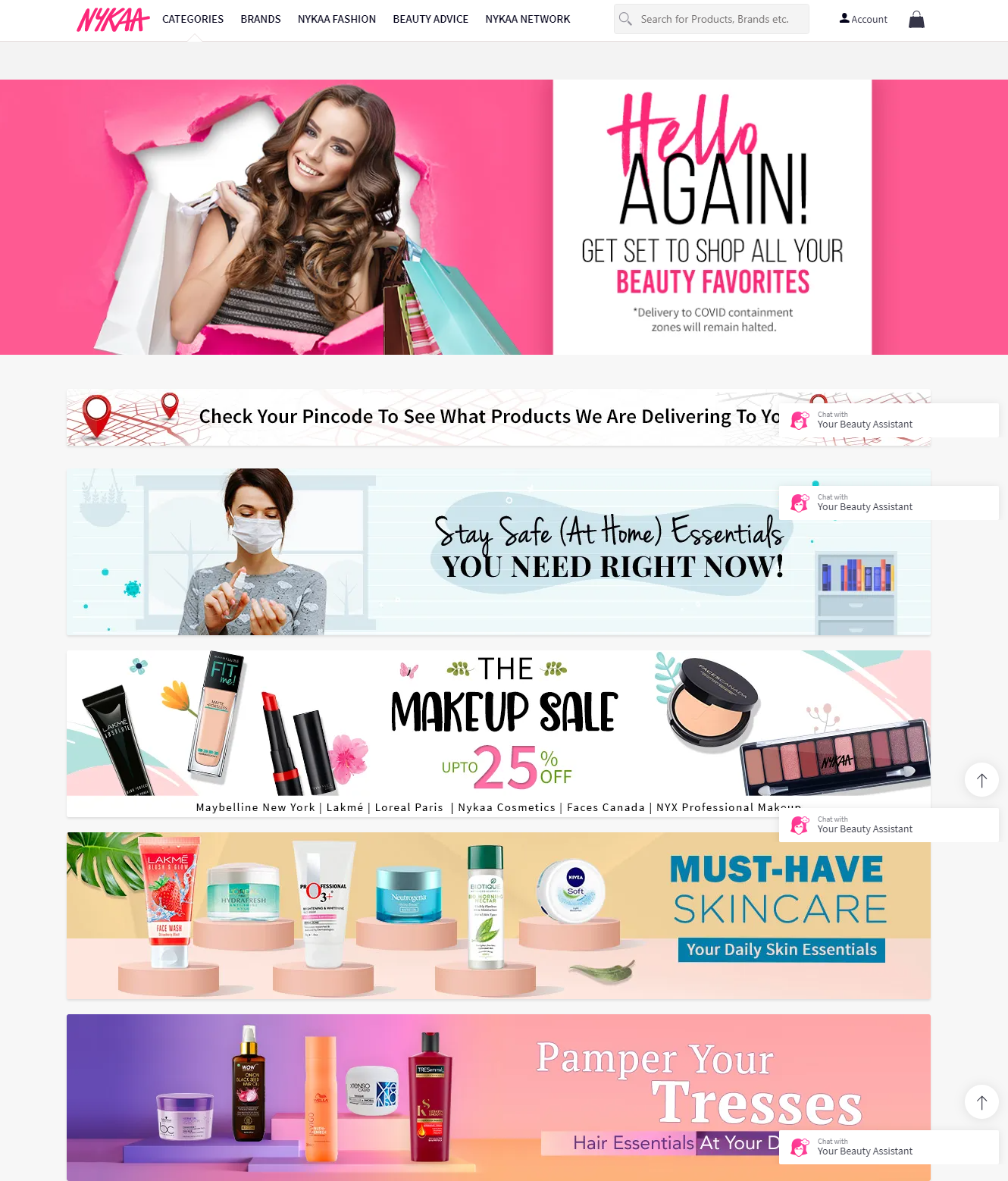 Attractive Website Layout