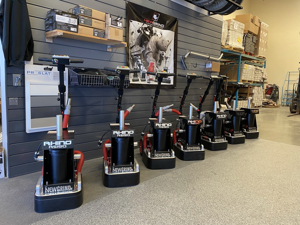 Grinders Concrete Corner