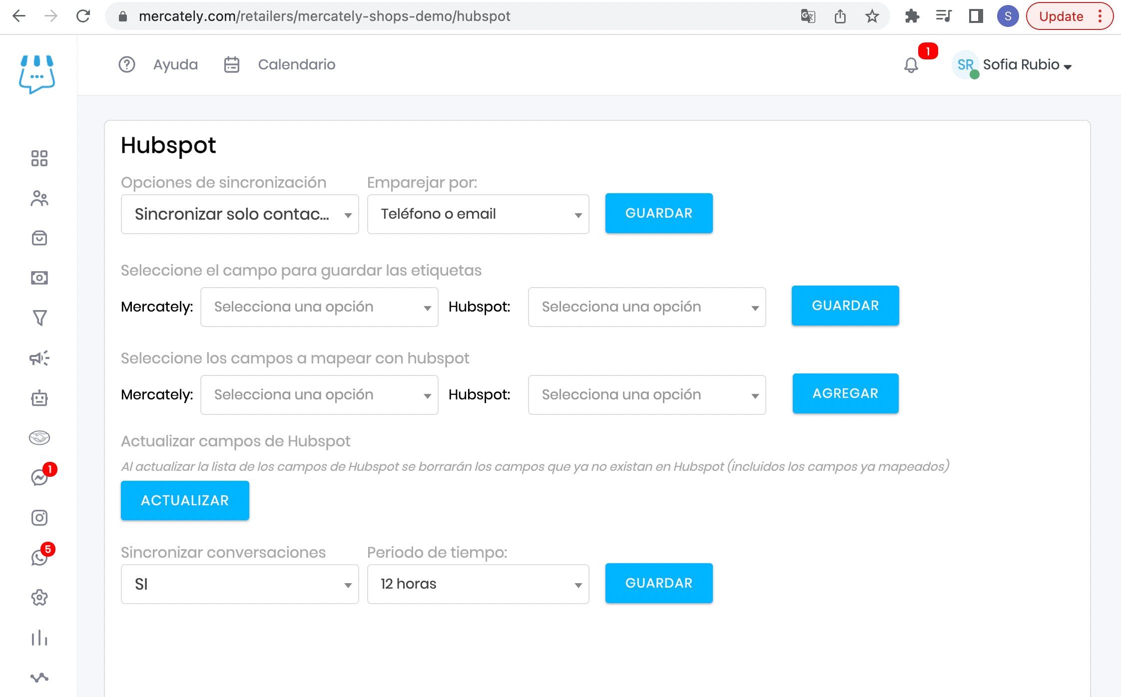 como puedo integrar whatsapp con hubspot