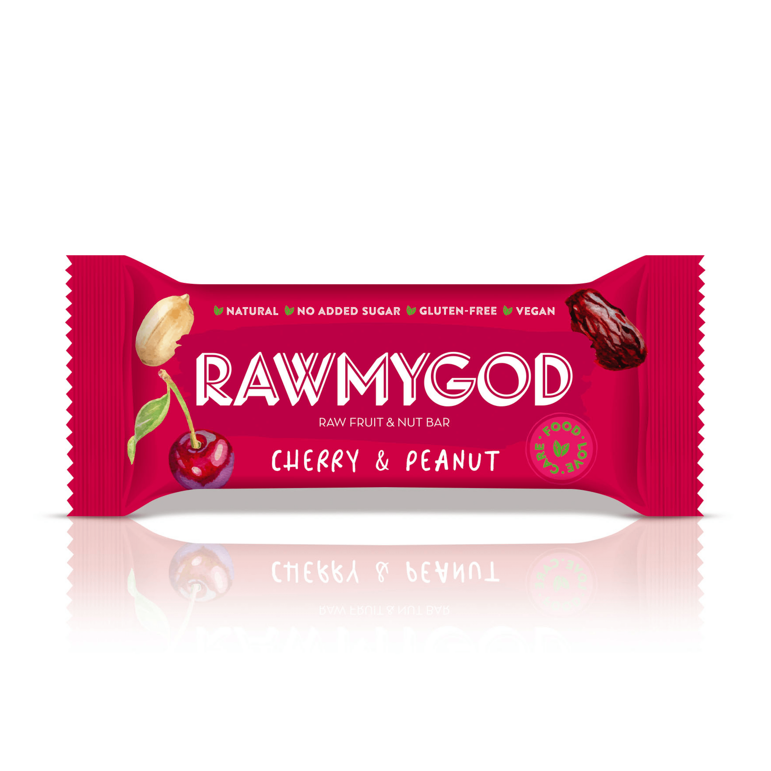 RAWMYGOD Cherry & Peanut Bar