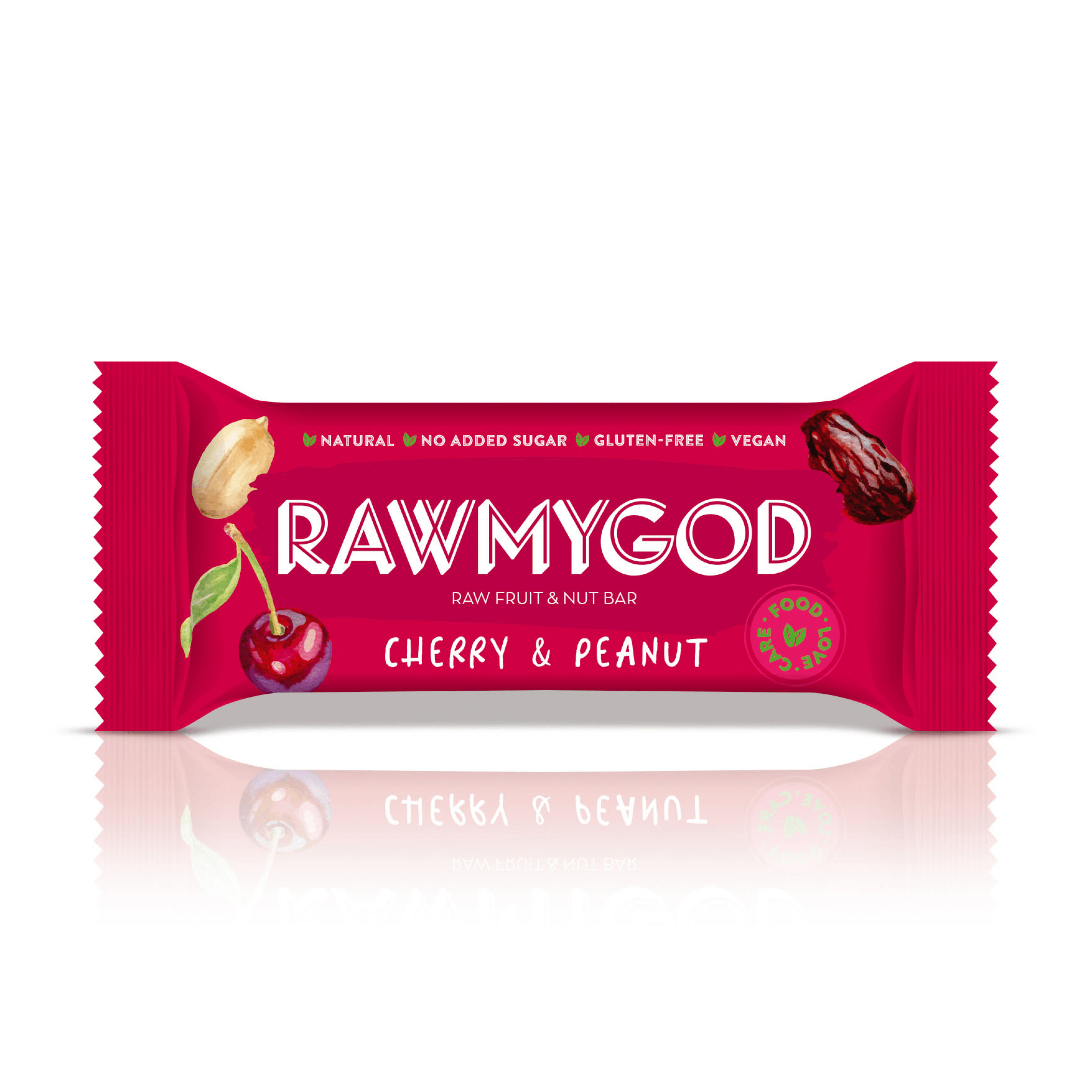 RAWMYGOD Cherry & Peanut Bar