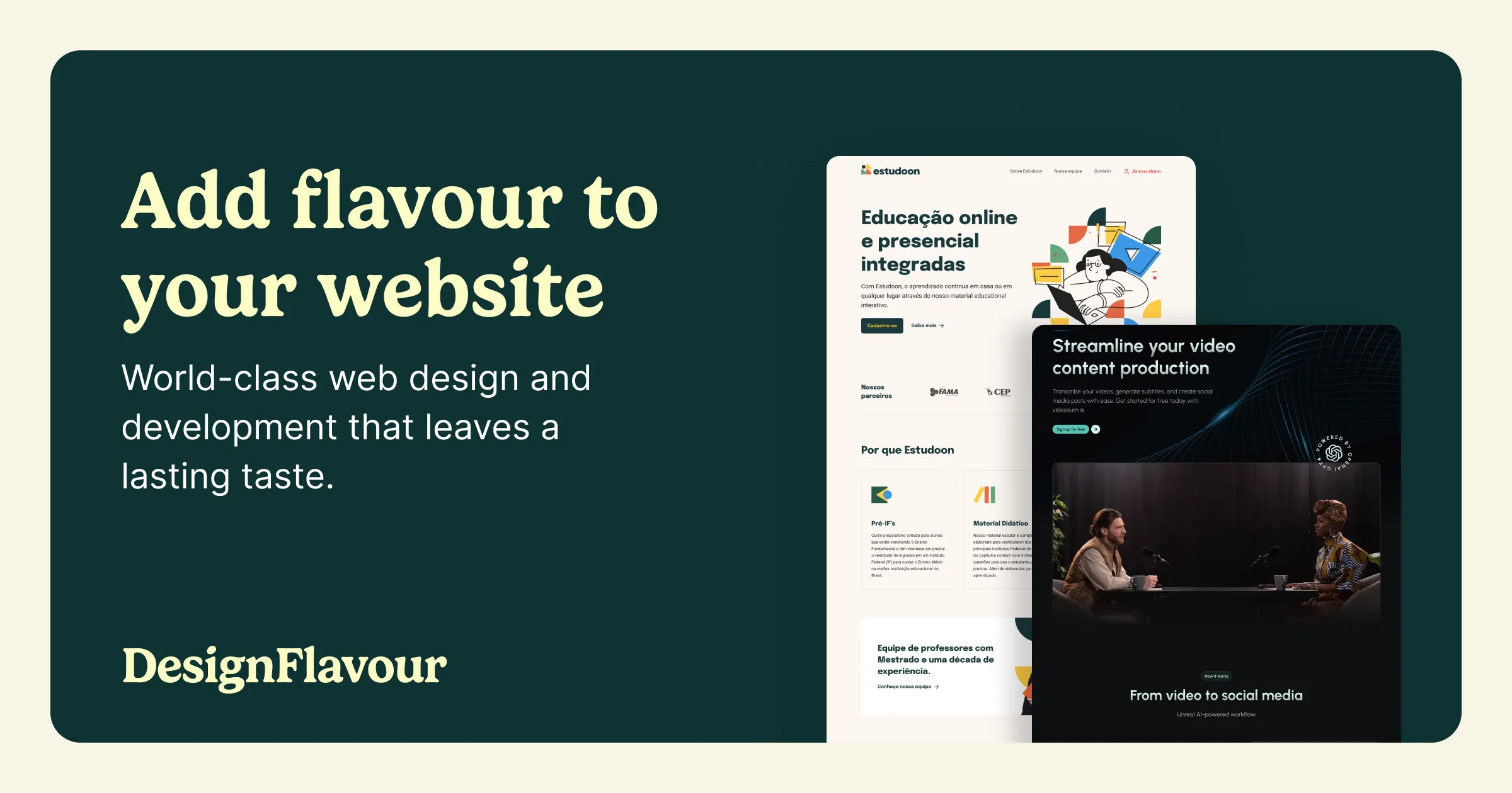 DesignFlavour | World-class website designs