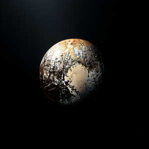 140.25 Hz: Pluto frequency artwork