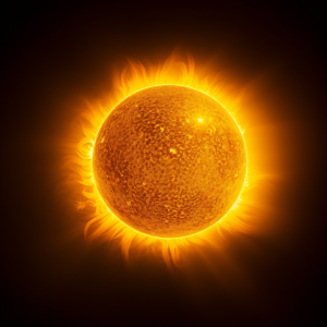 126.22 Hz: Sun frequency artwork
