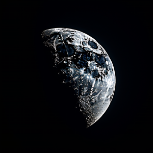 210.42 Hz: Moon frequency artwork
