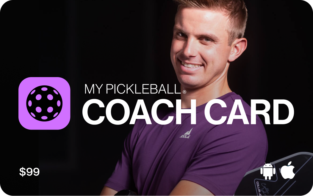 MY PICKLEBALL COACH Mobile Pickleball Coaching Platform for Players