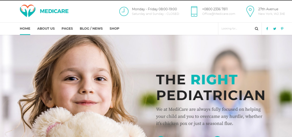 Medicare WP Theme