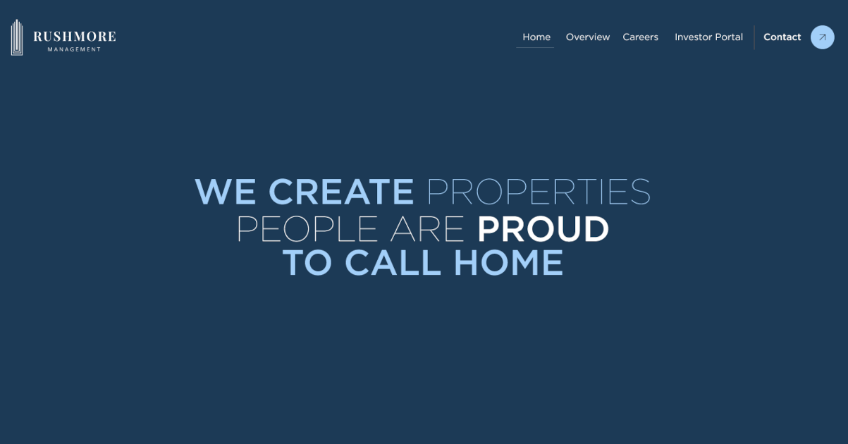 Home Rushmore Management