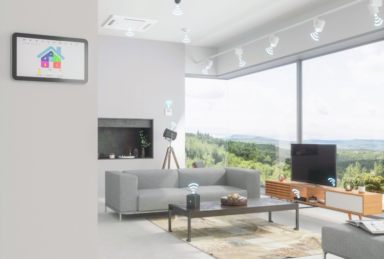 Smart home automation remote control