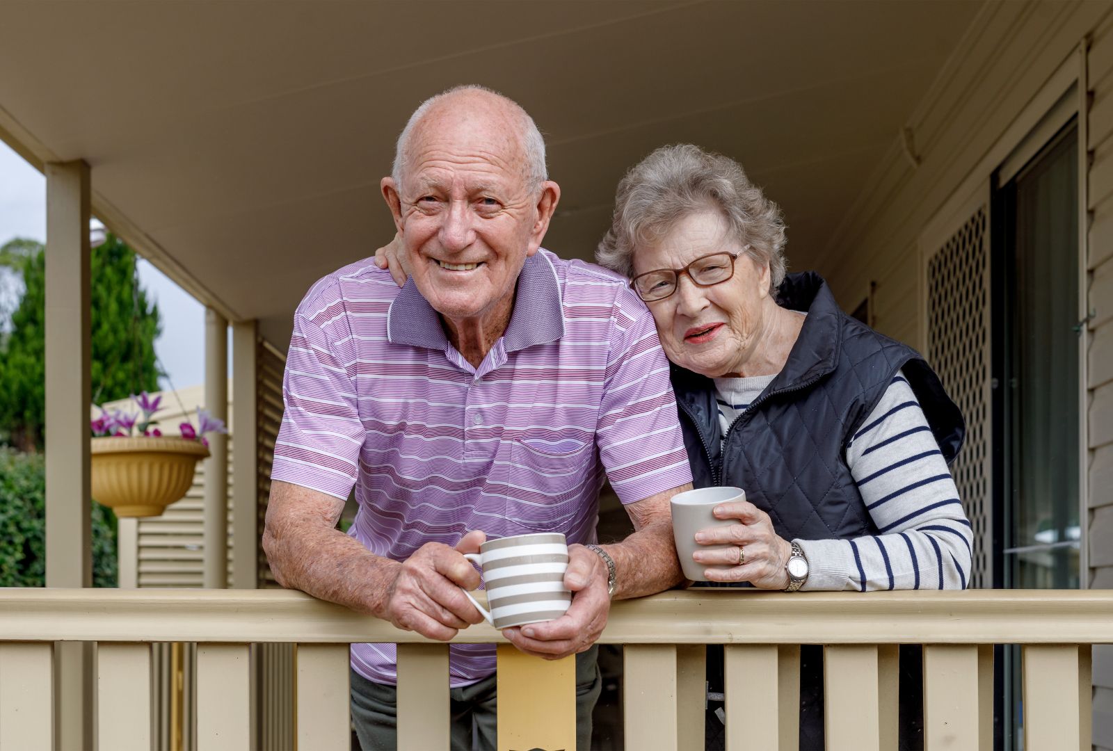 Senior Citizen Couple Living Independently At Own Home