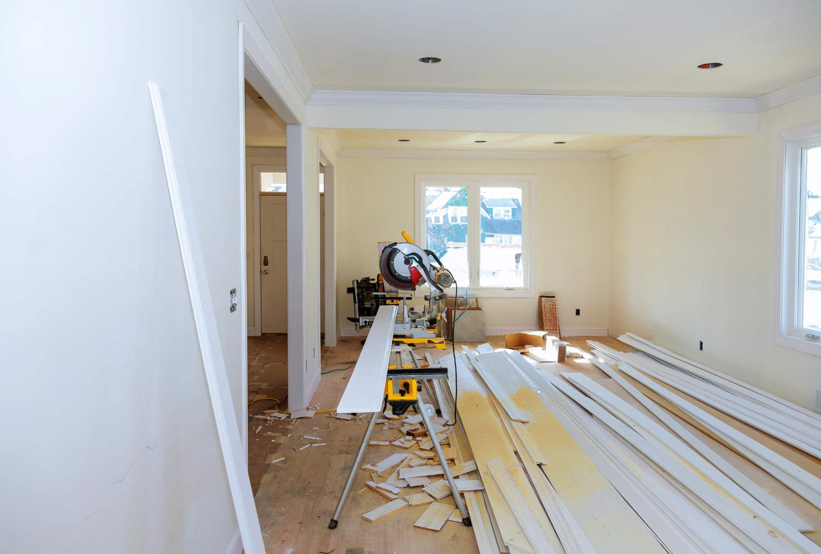 Interior Construction of Housing Project