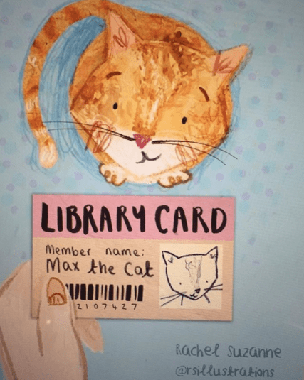 max the library cat