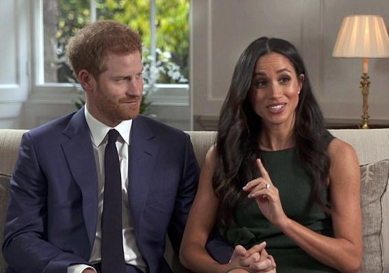 Le prince Harry et meghan markle