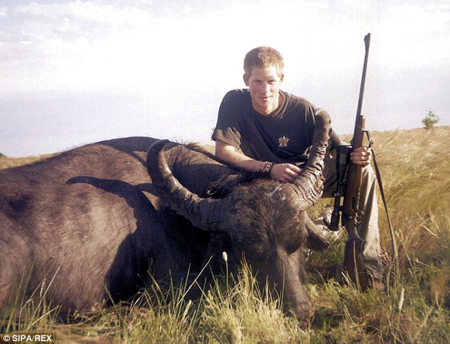 Le Prince Harry est un amateur de chasse