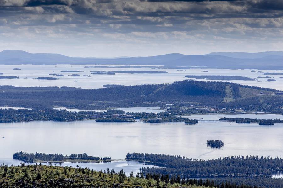 This is an image of a lake