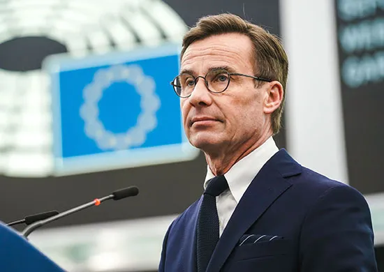 This is a photo of the Swedish Prime Minister