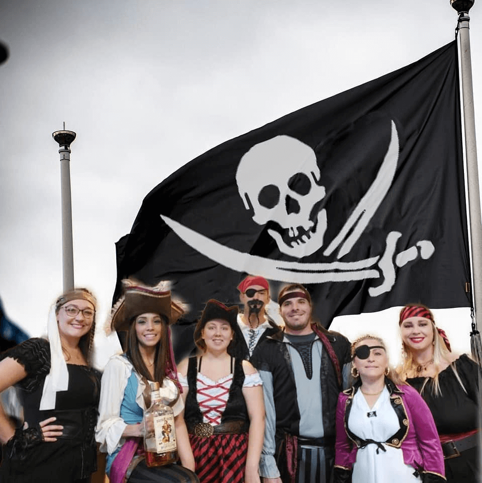 Anthem dentistry dressed as pirates