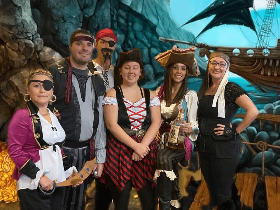 Anthem Dentistry Dressed as pirates