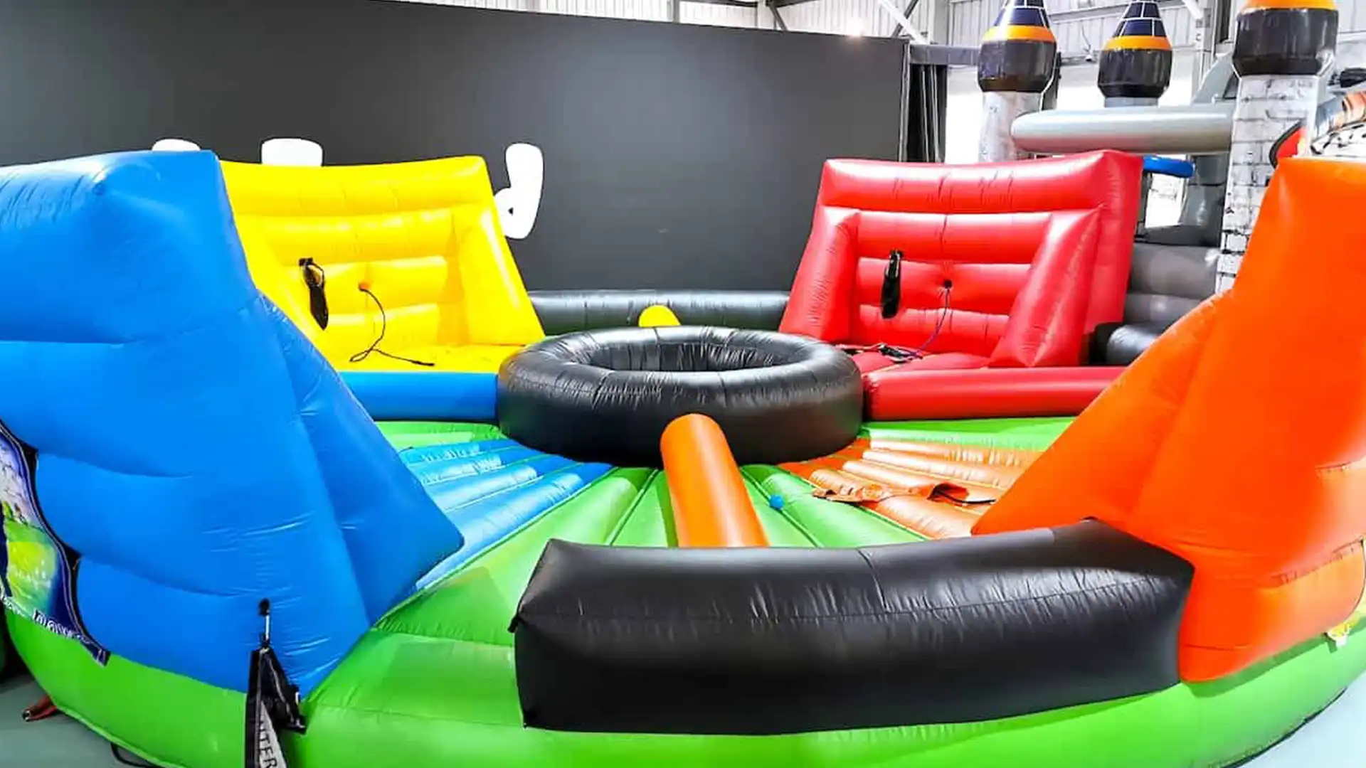 Inflatable Hungry Hippo Rental Singapore | FunCo
