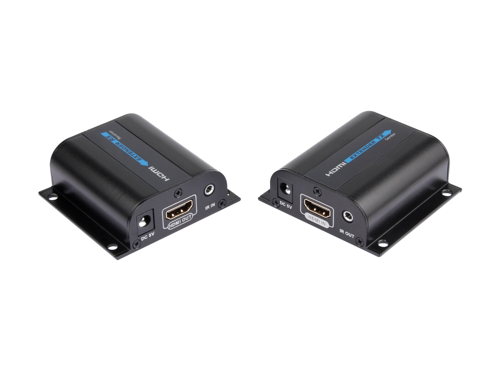 Transmitting HDMI USB and HDMI KVM signals over twisted pair cable