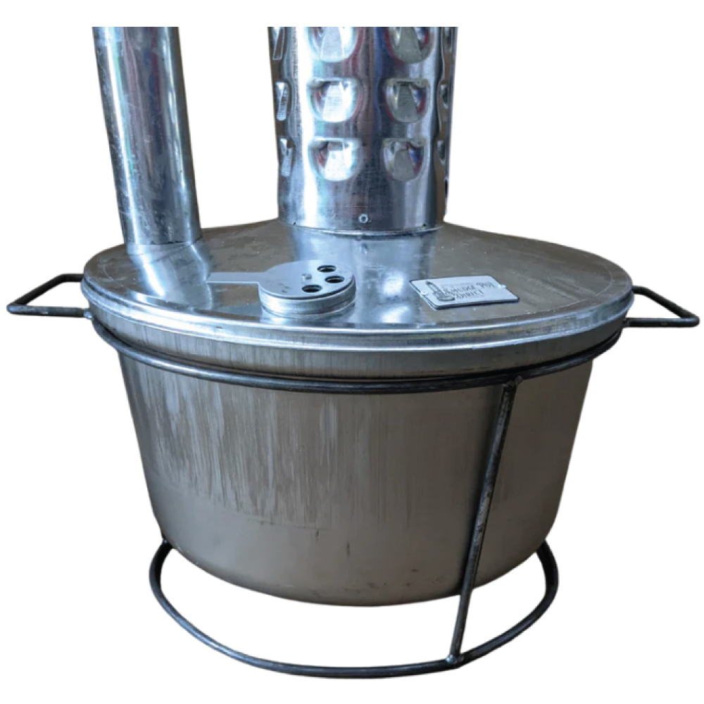 Smudge Pot Direct Outdoor Heater w/ Stand and Heat Dish Outdoor Lifestyle Jade Seed