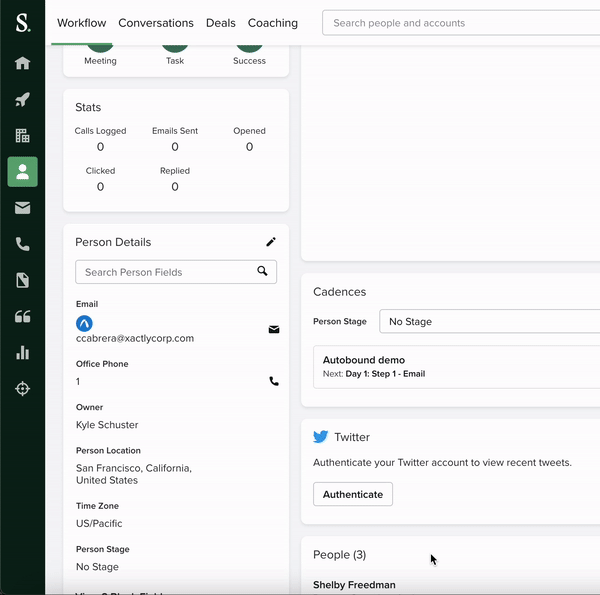 Autobound Chrome Extension integration with LinkedIn Outreach and Salesloft