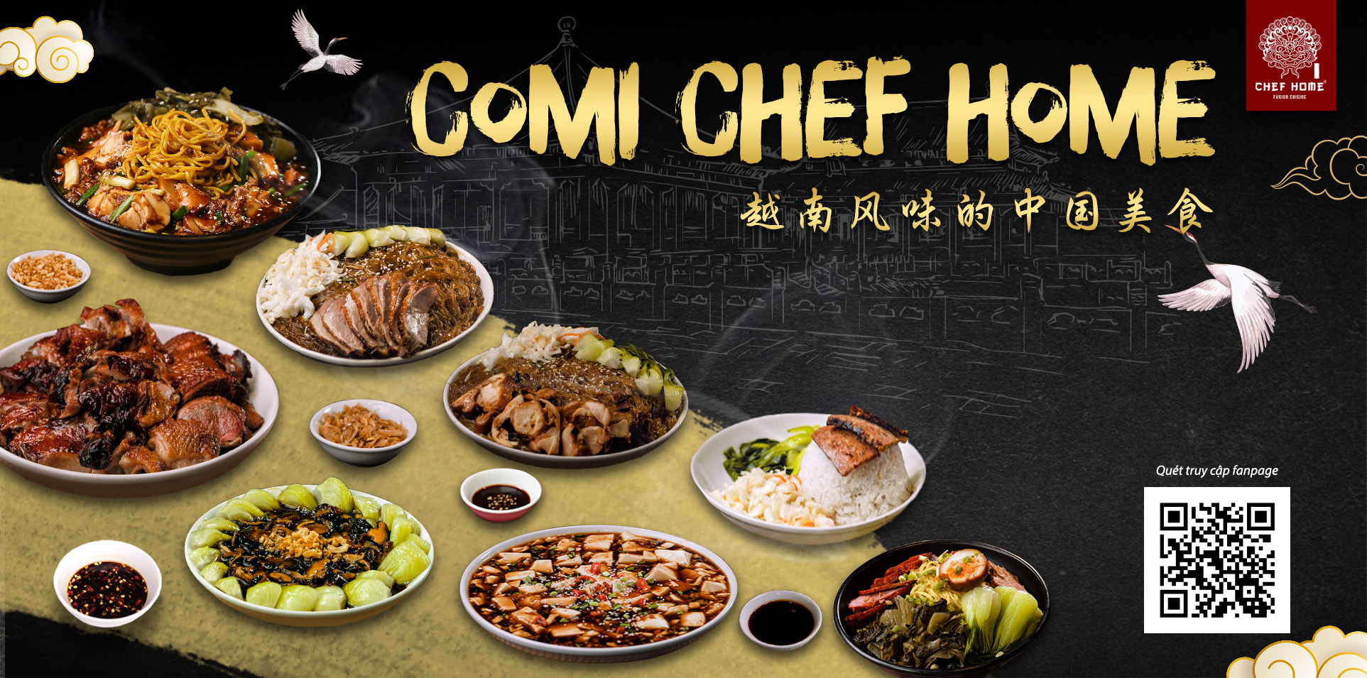 giới thiệu nhà hàng Trung Quốc Comi Chef Home