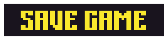 Save Game Decorative