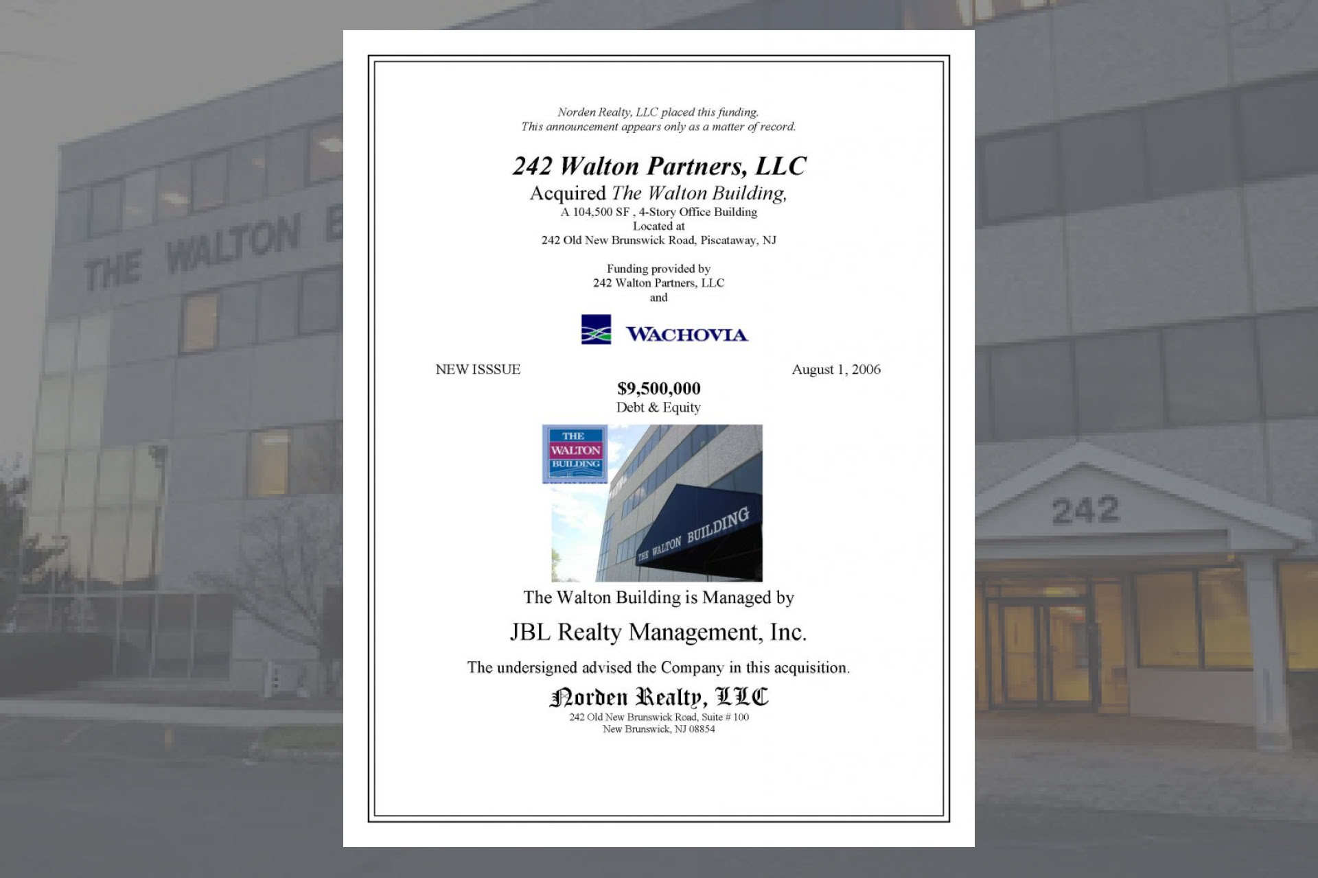 Portfolio Norden Realty Investments