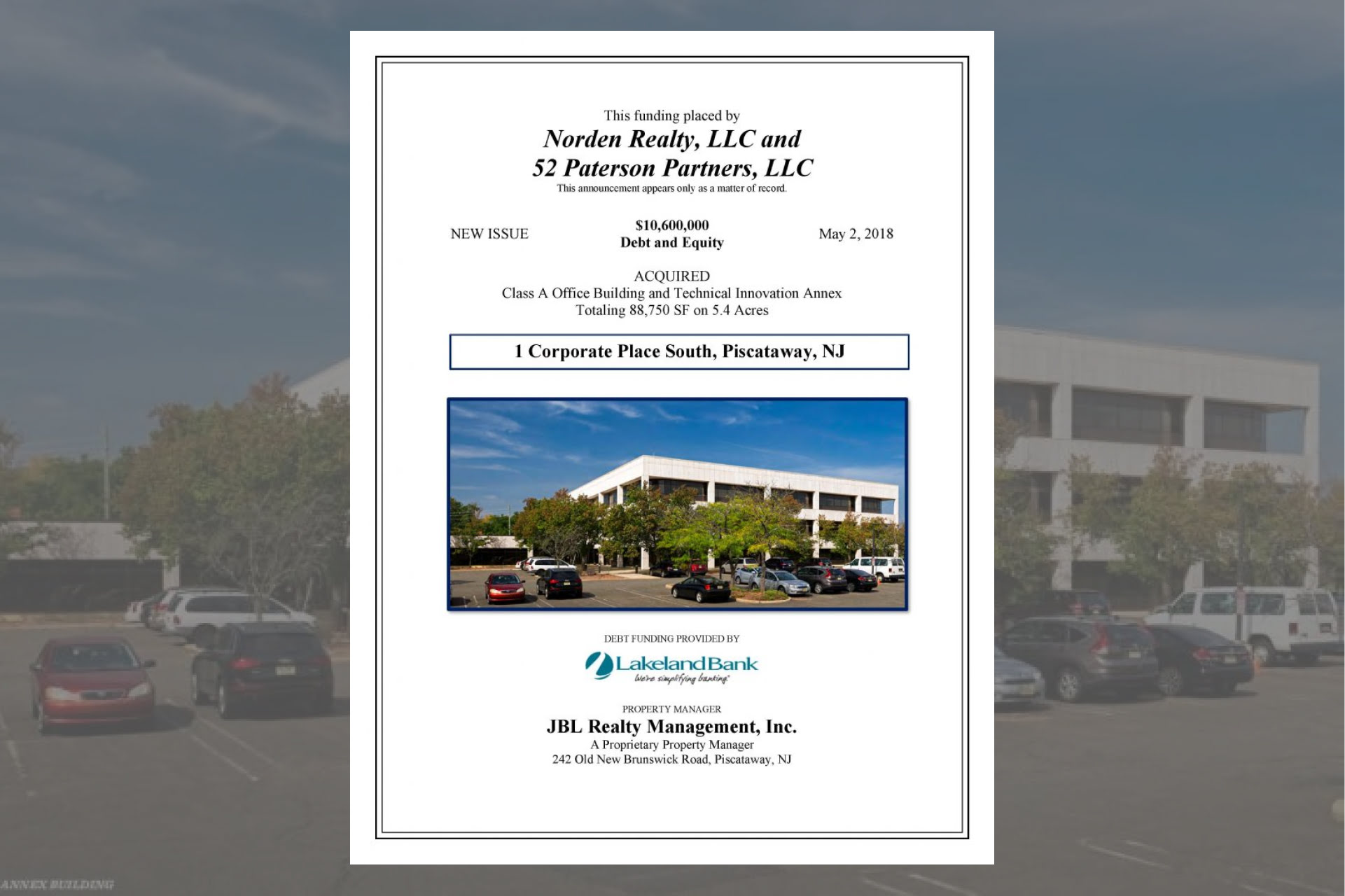 Portfolio Norden Realty Investments