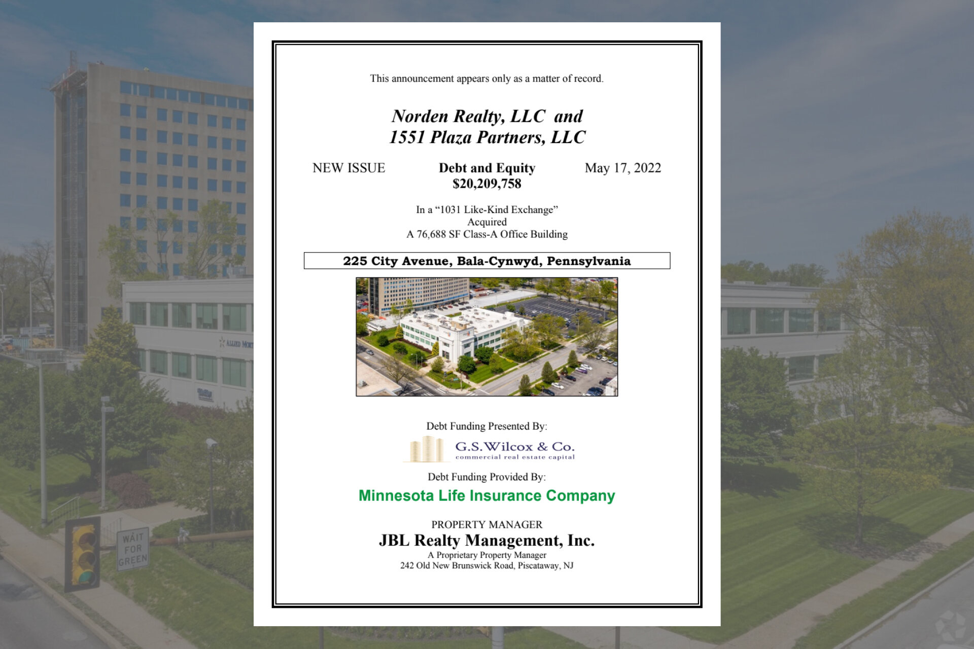 Portfolio Norden Realty Investments